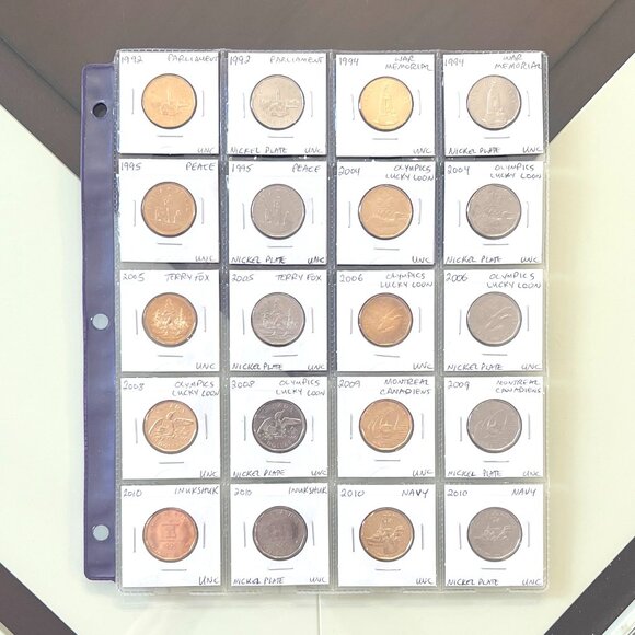 Collection of 24 Special Loonies + 24 Duplicates in Nickel Plate! - Picture 3 of 16